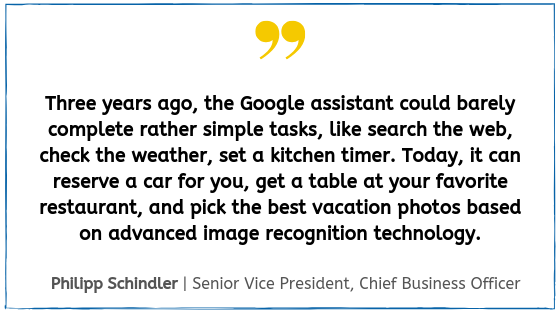 Quote from Google Marketing Live 2019