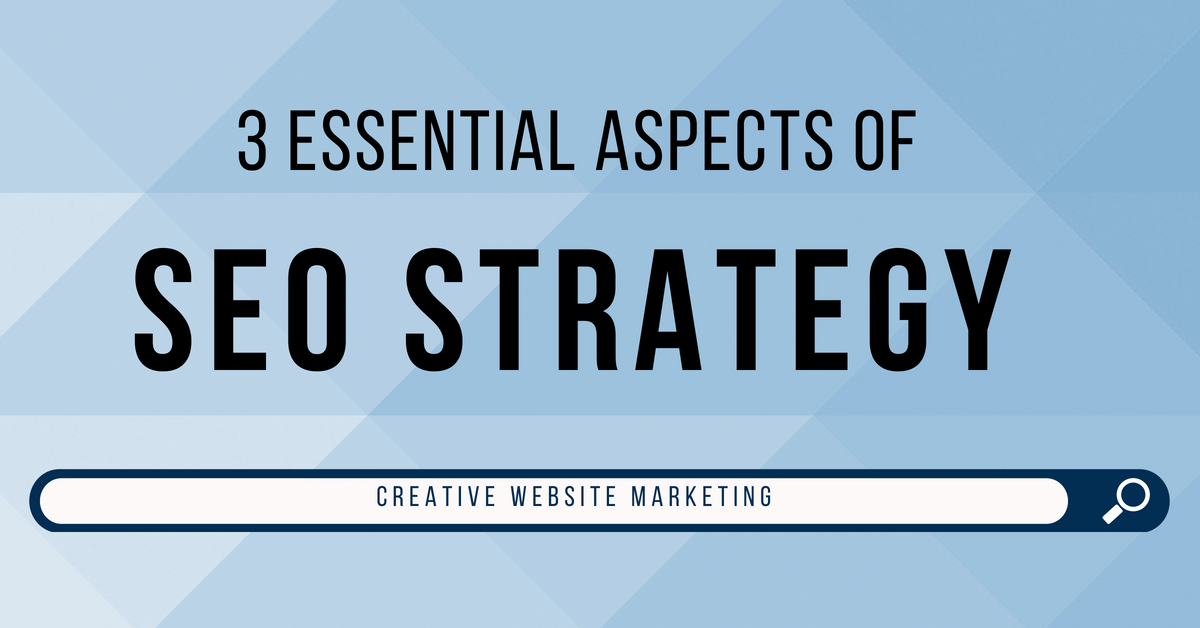 3 Aspects of SEO Strategy