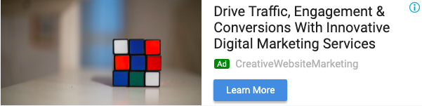 Responsive Display Ad Example